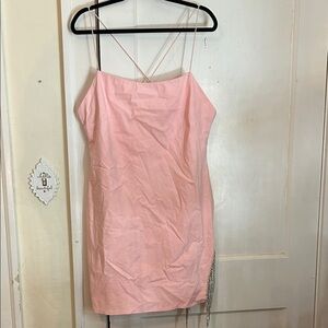 Fashion Nova Pink Mini Dress